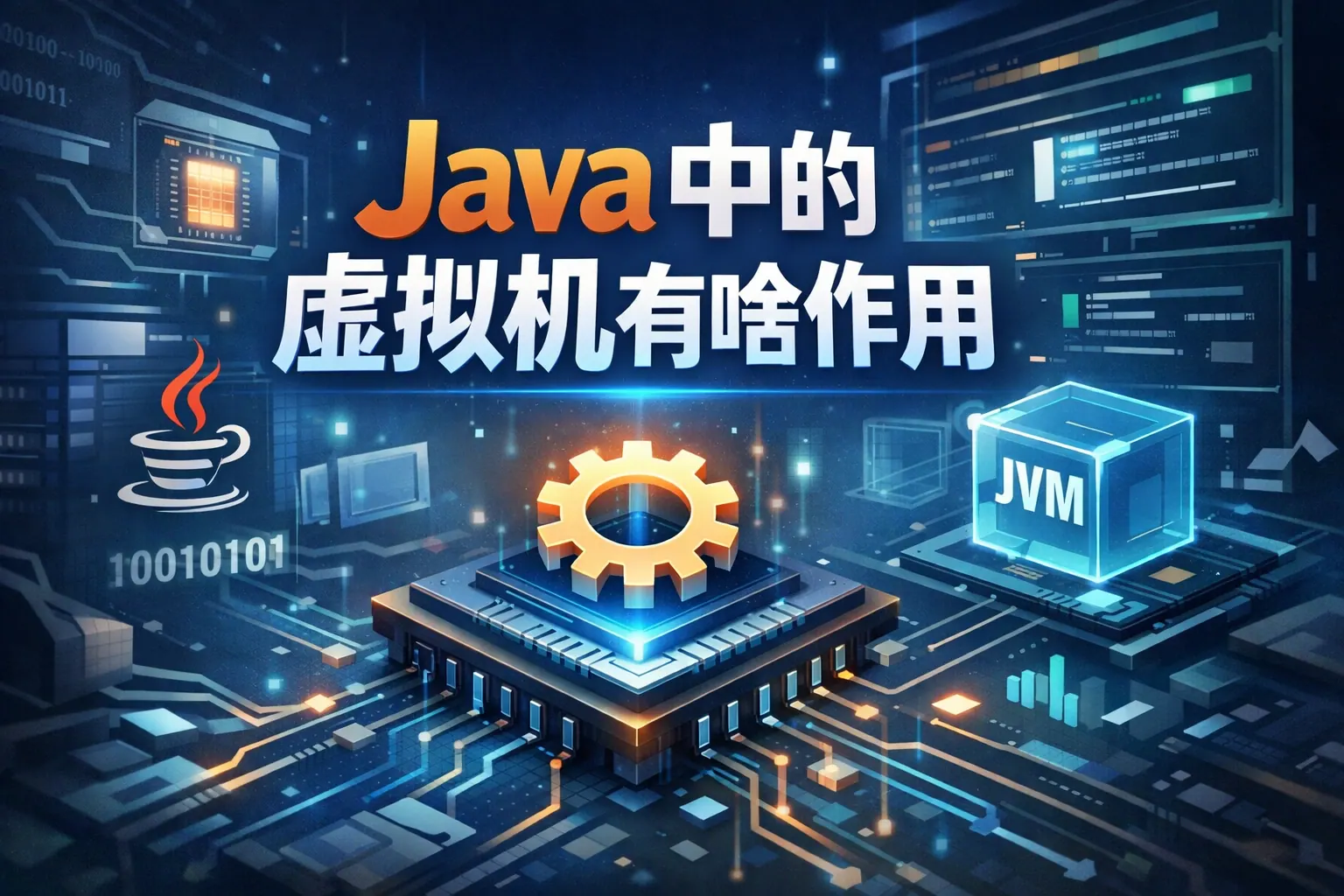 java中的虚拟机有啥作用