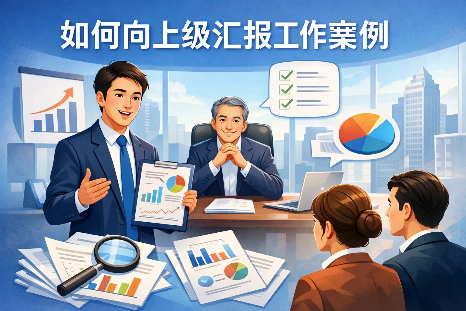 如何向上级汇报工作案例