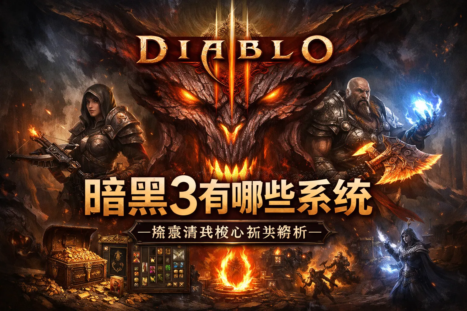 暗黑3有哪些系统