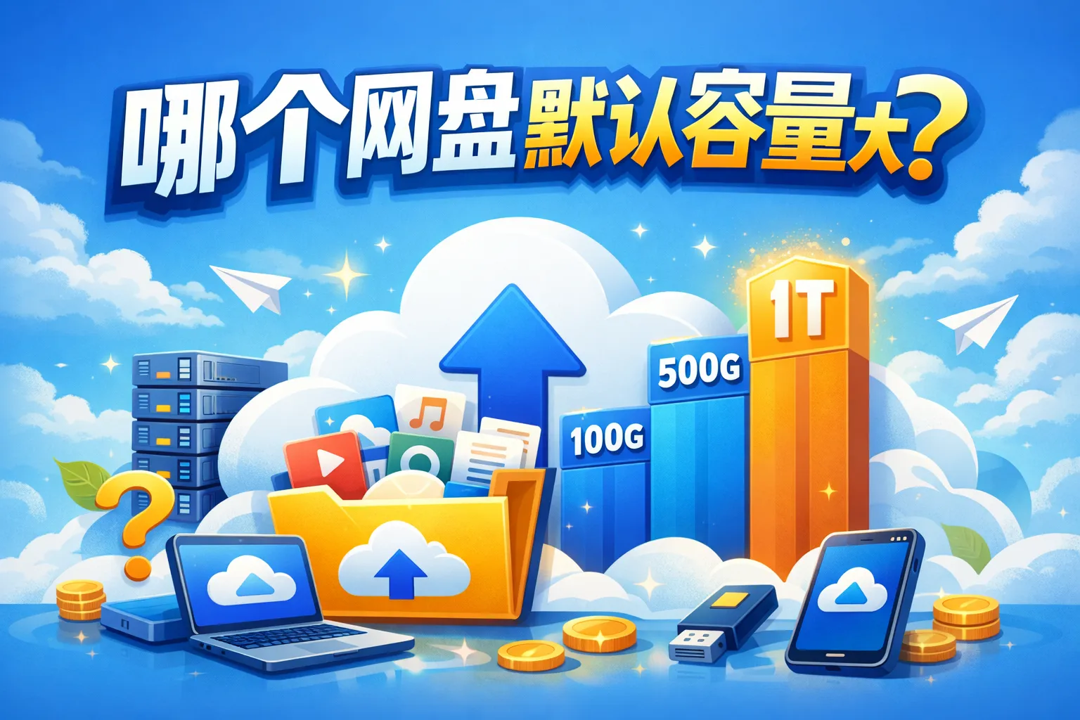 哪个网盘默认容量大