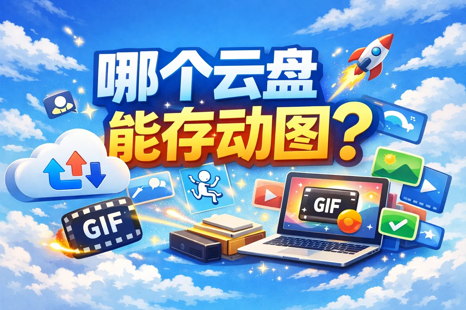 哪个云盘能存动图