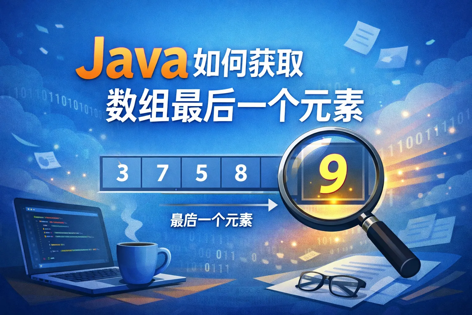 java如何获取数组最后一个元素