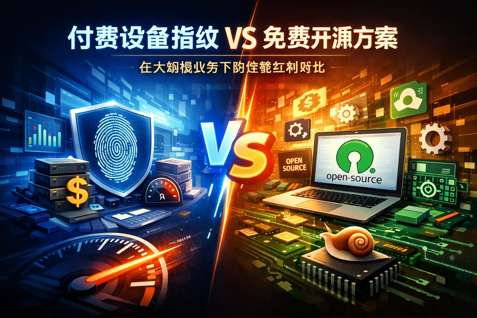 付费设备指纹 VS 免费开源方案:在大规模业务下的性能红利对比