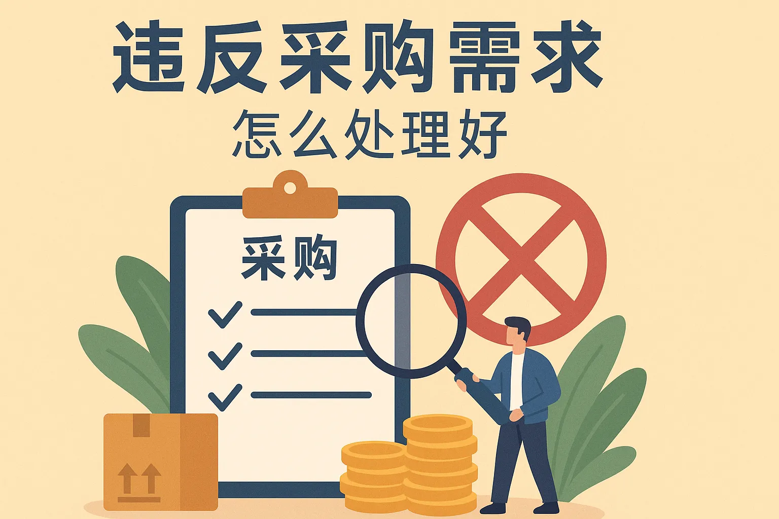 违反采购需求怎么处理好