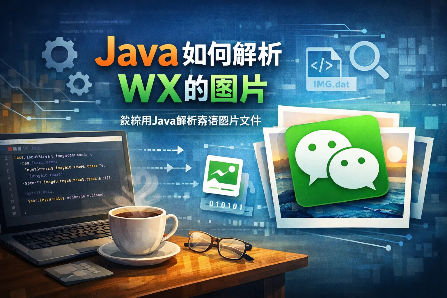 java如何解析wx的图片