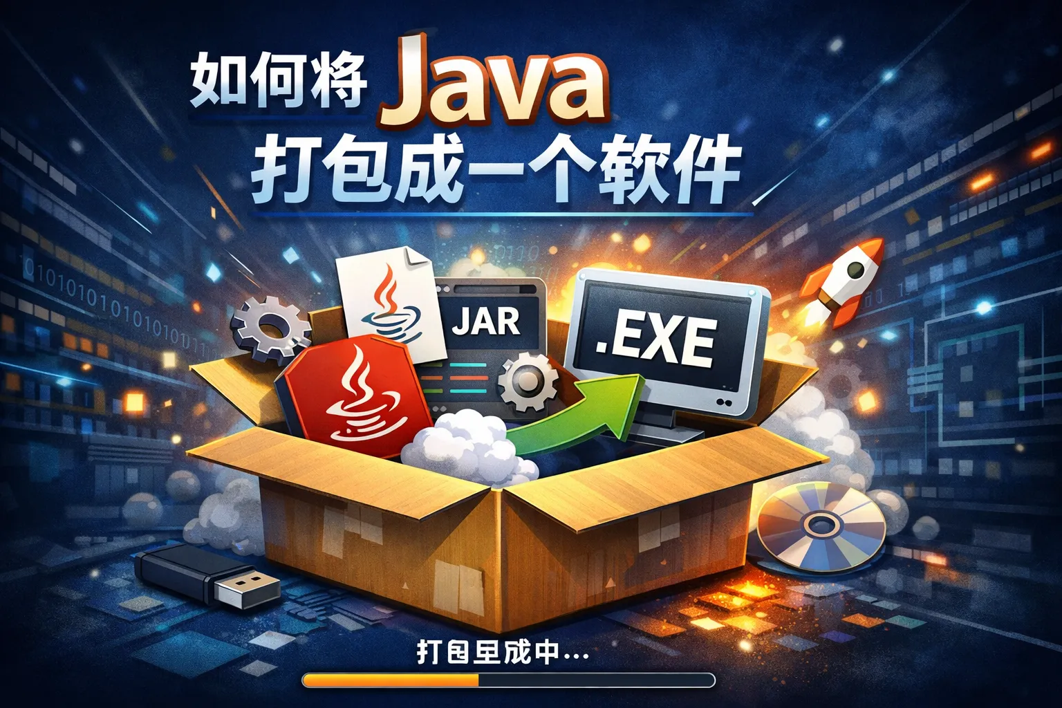 如何将java打包成一个软件