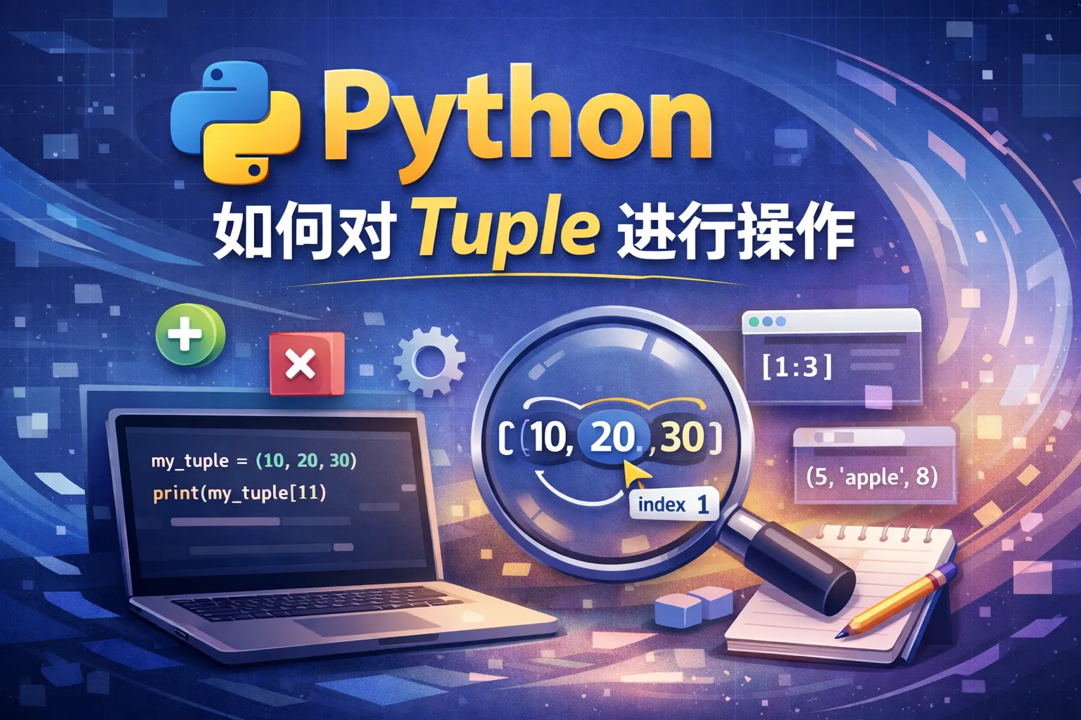 python如何对tuple进行操作