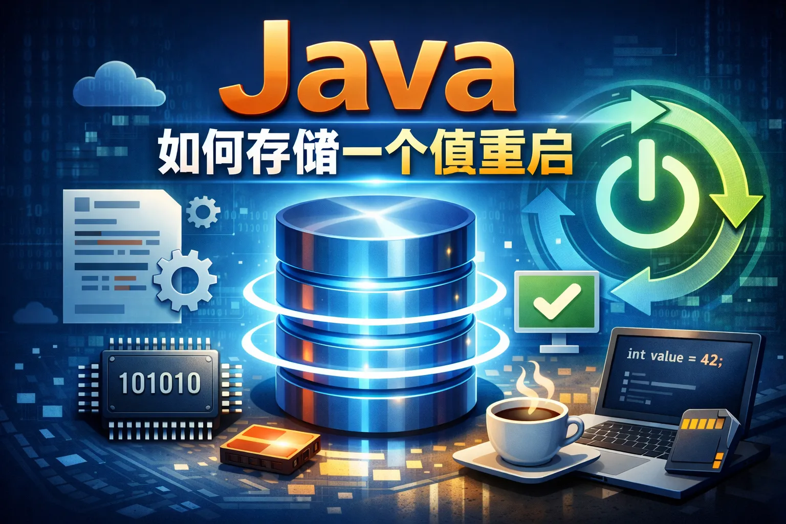 java如何存储一个值重启