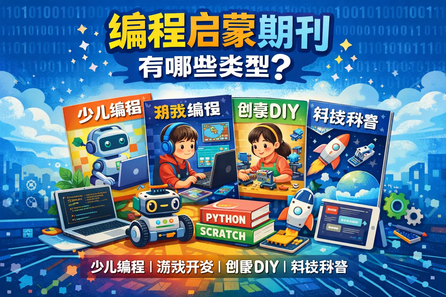 编程启蒙期刊有哪些类型