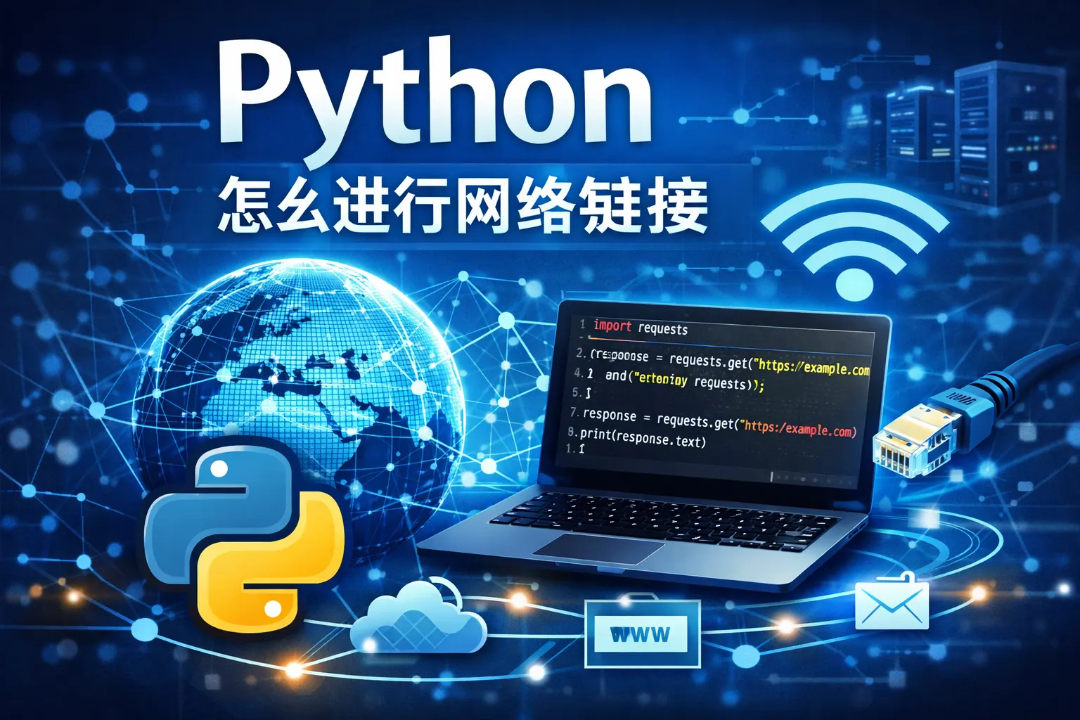python怎么进行网络链接