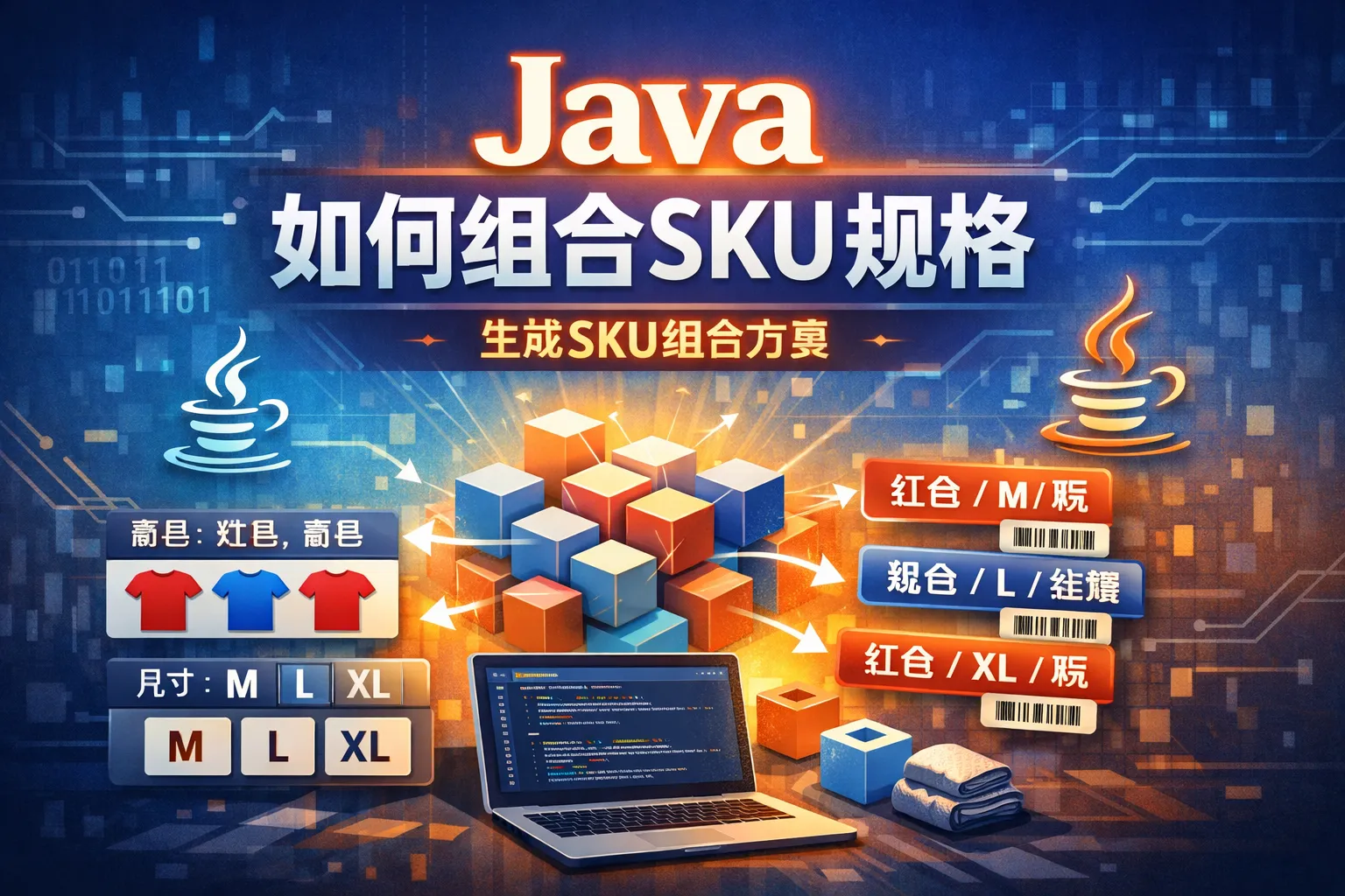 java 如何组合sku规格