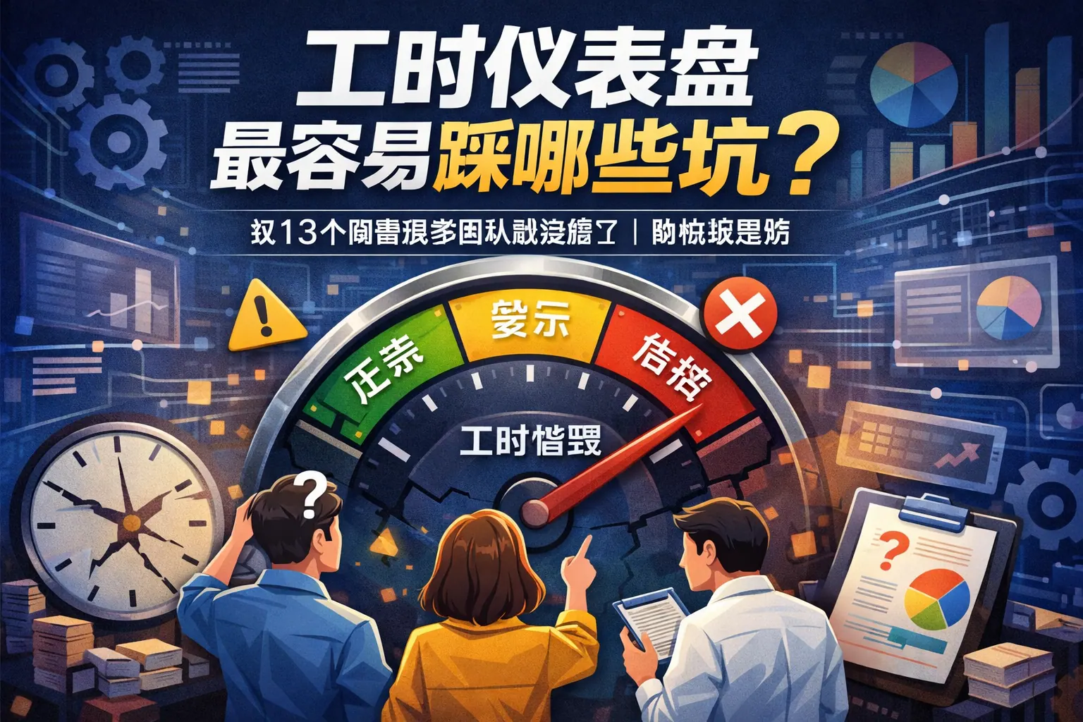 工时仪表盘最容易踩哪些坑?这13个问题很多团队都忽略了|附模板思路