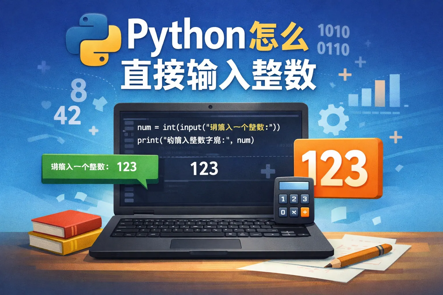 Python怎么直接输入整数