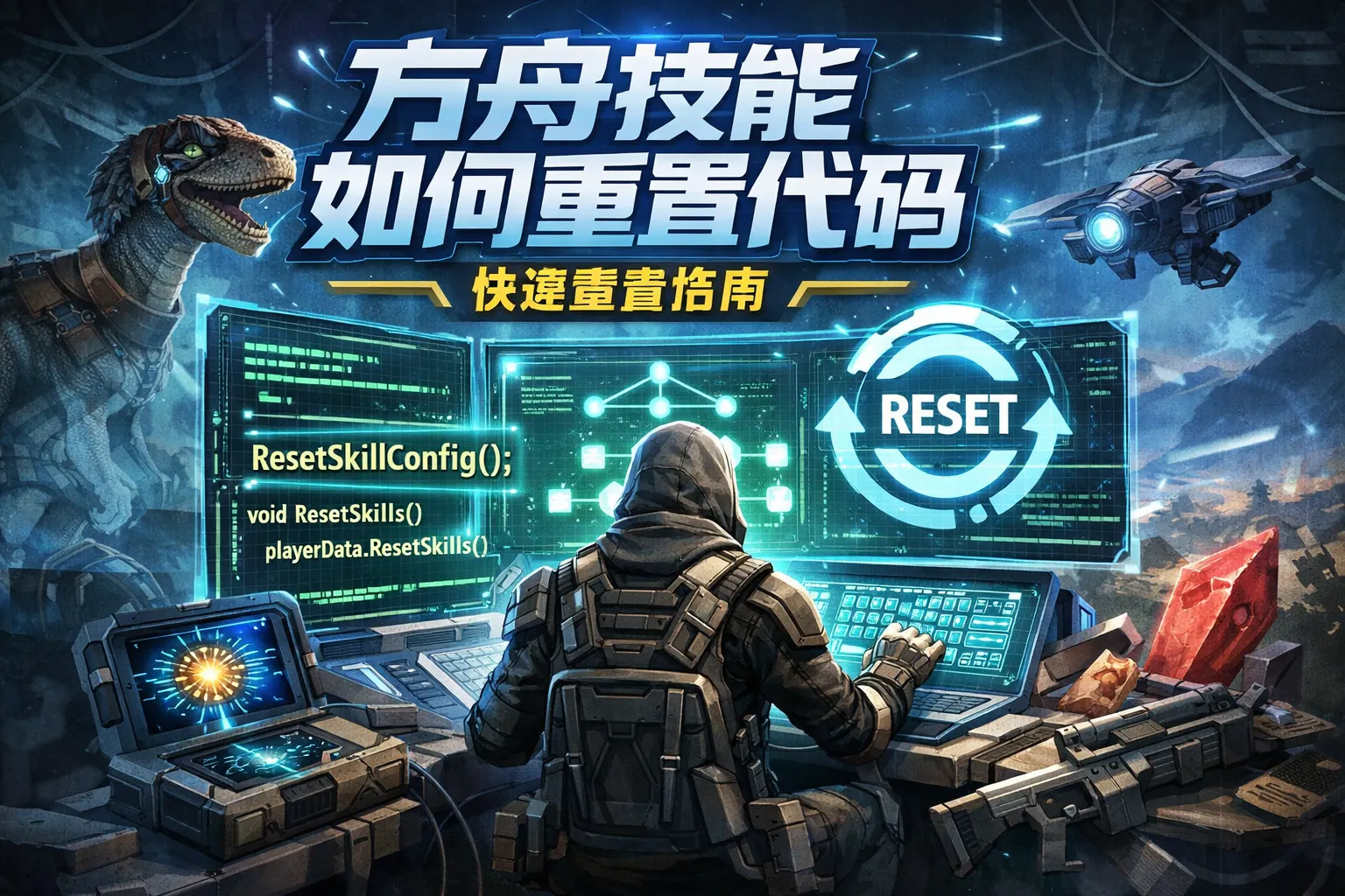 方舟技能如何重置代码