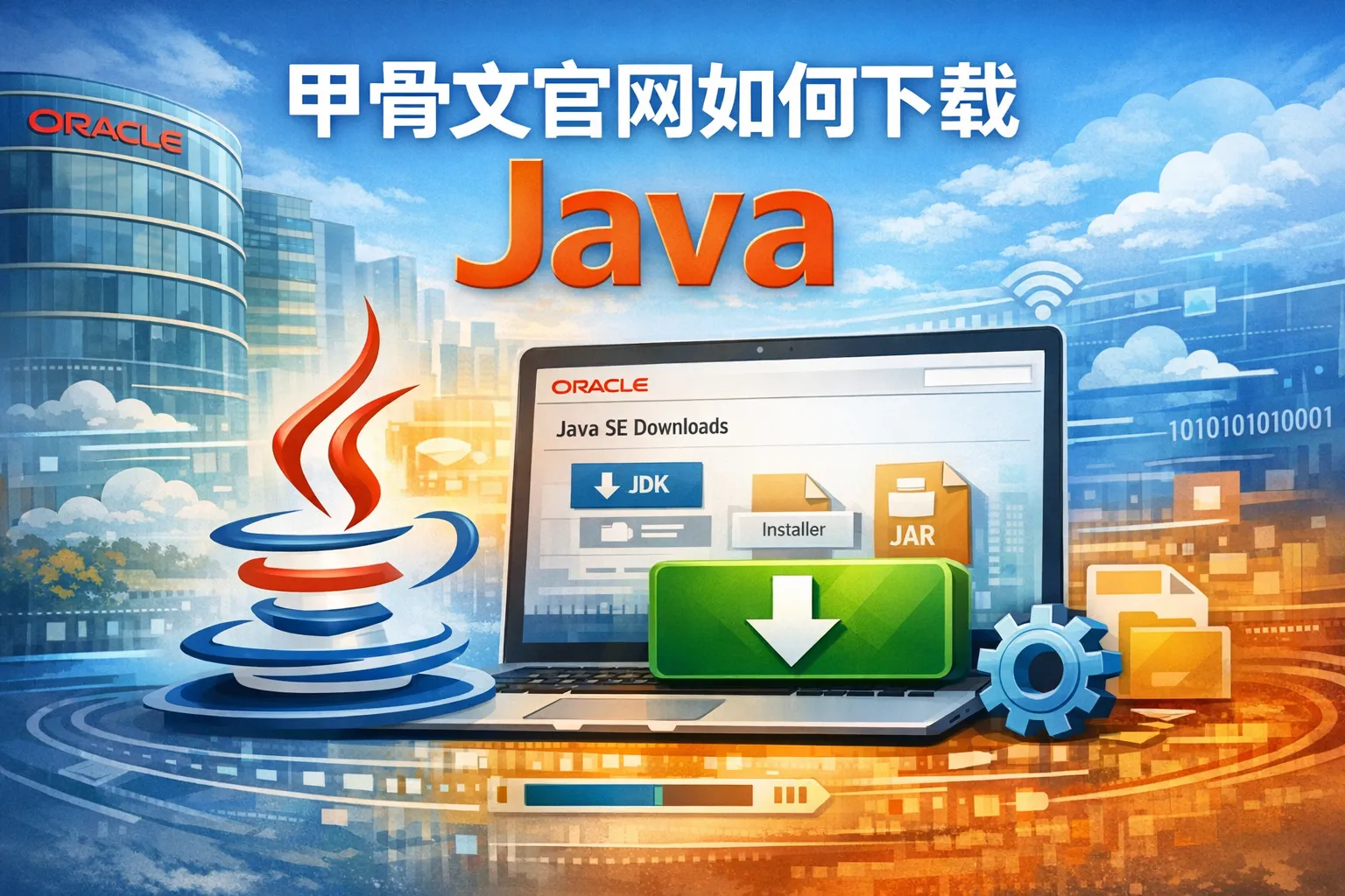甲骨文官网如何下载java