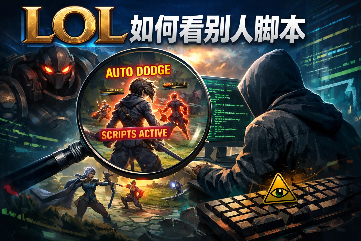 lol如何看别人脚本