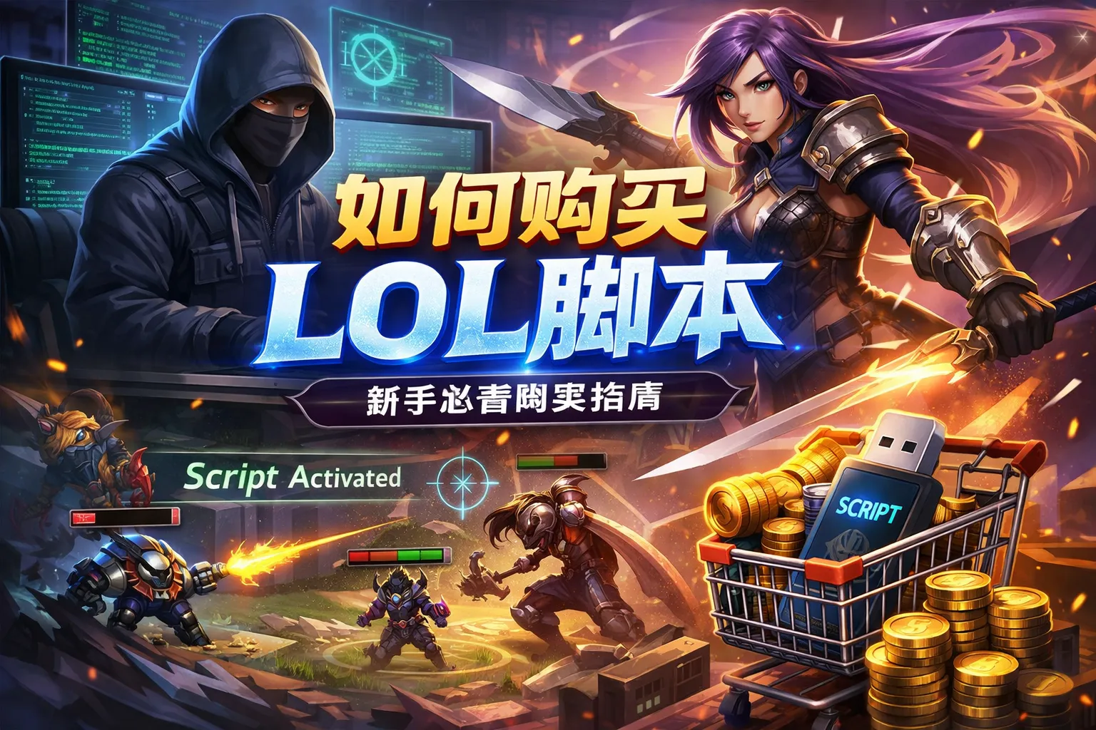 如何购买lol脚本