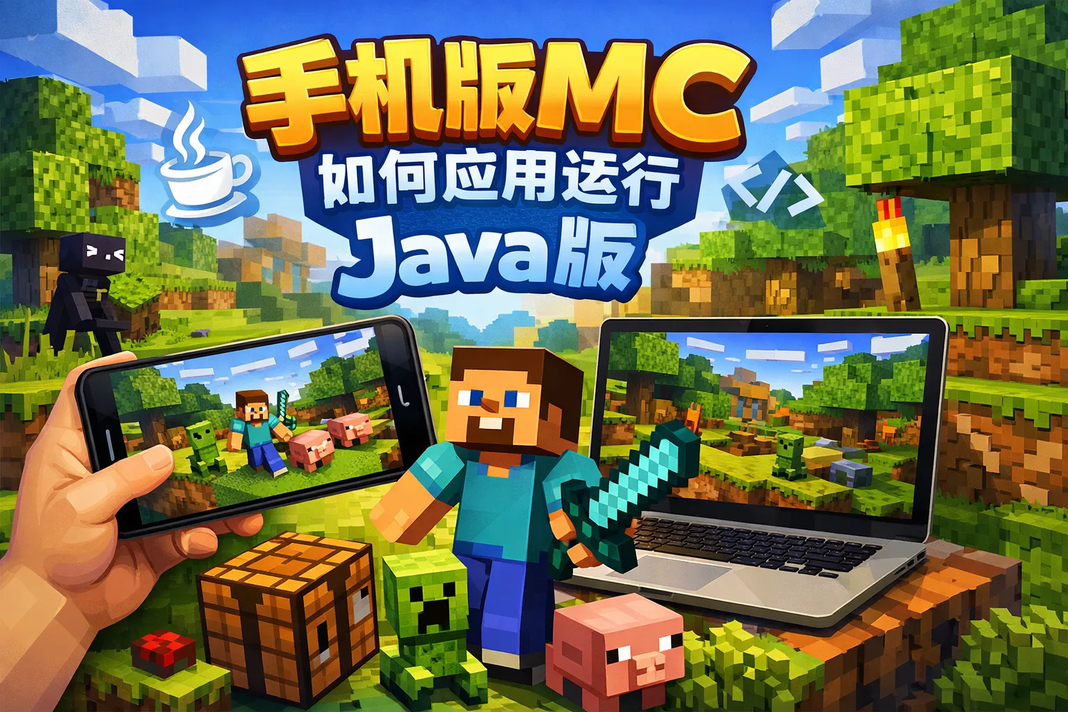 手机版mc如何应用运行java版