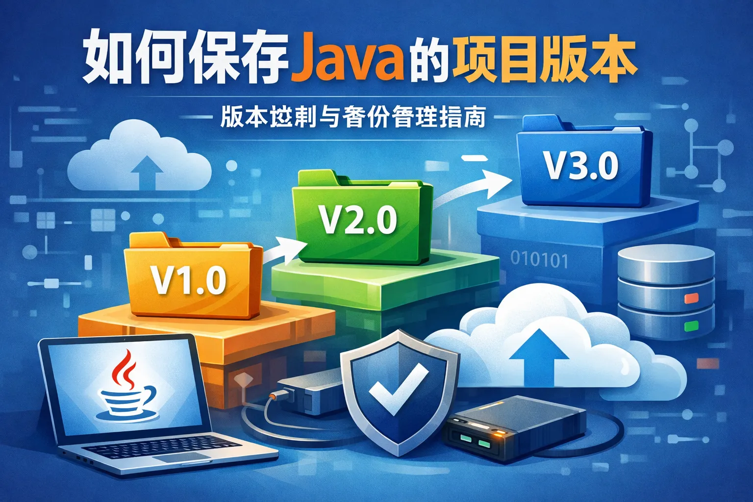 如何保存Java的项目版本