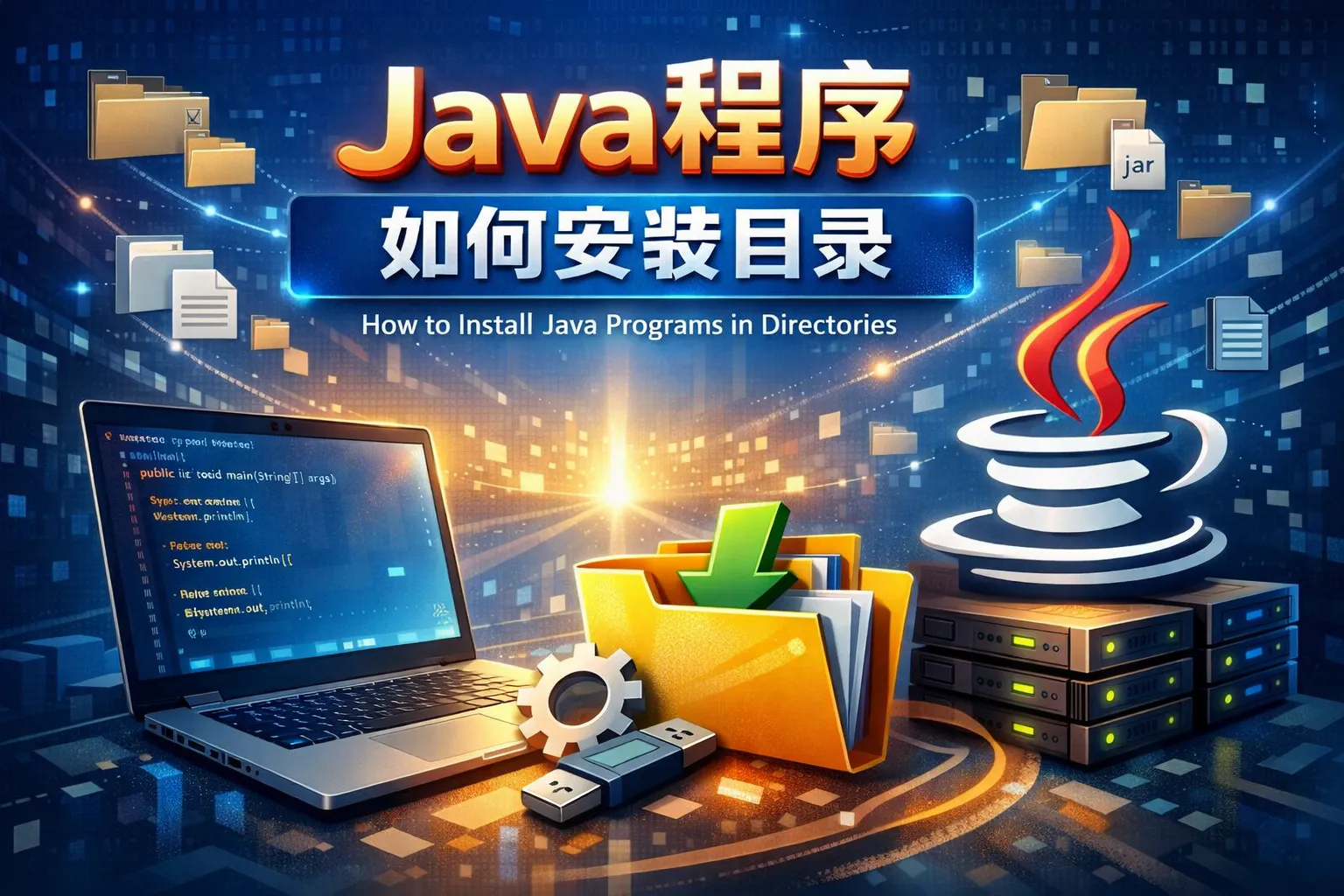 java机程序如何安装目录