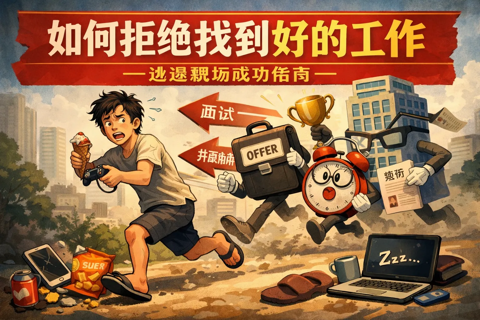 如何拒绝找到好的工作