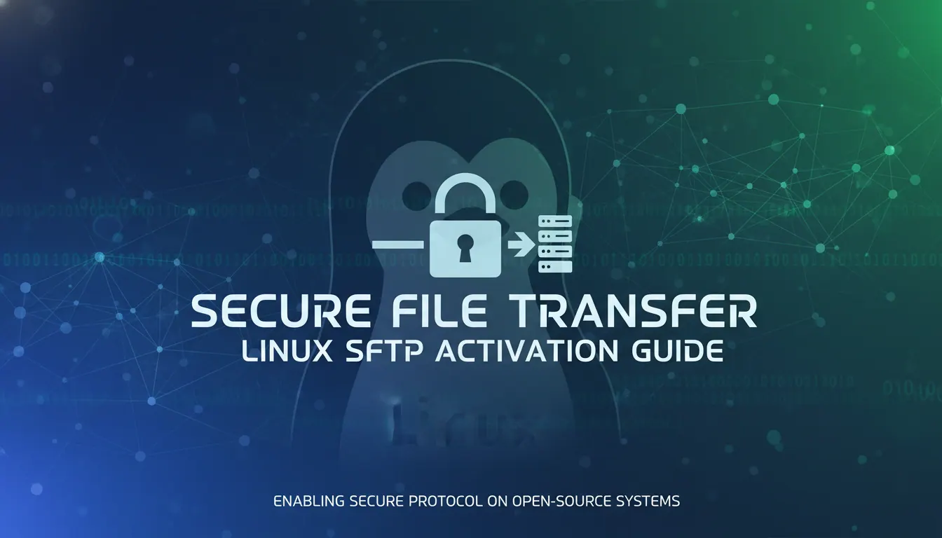 linux系统如何开启sftp