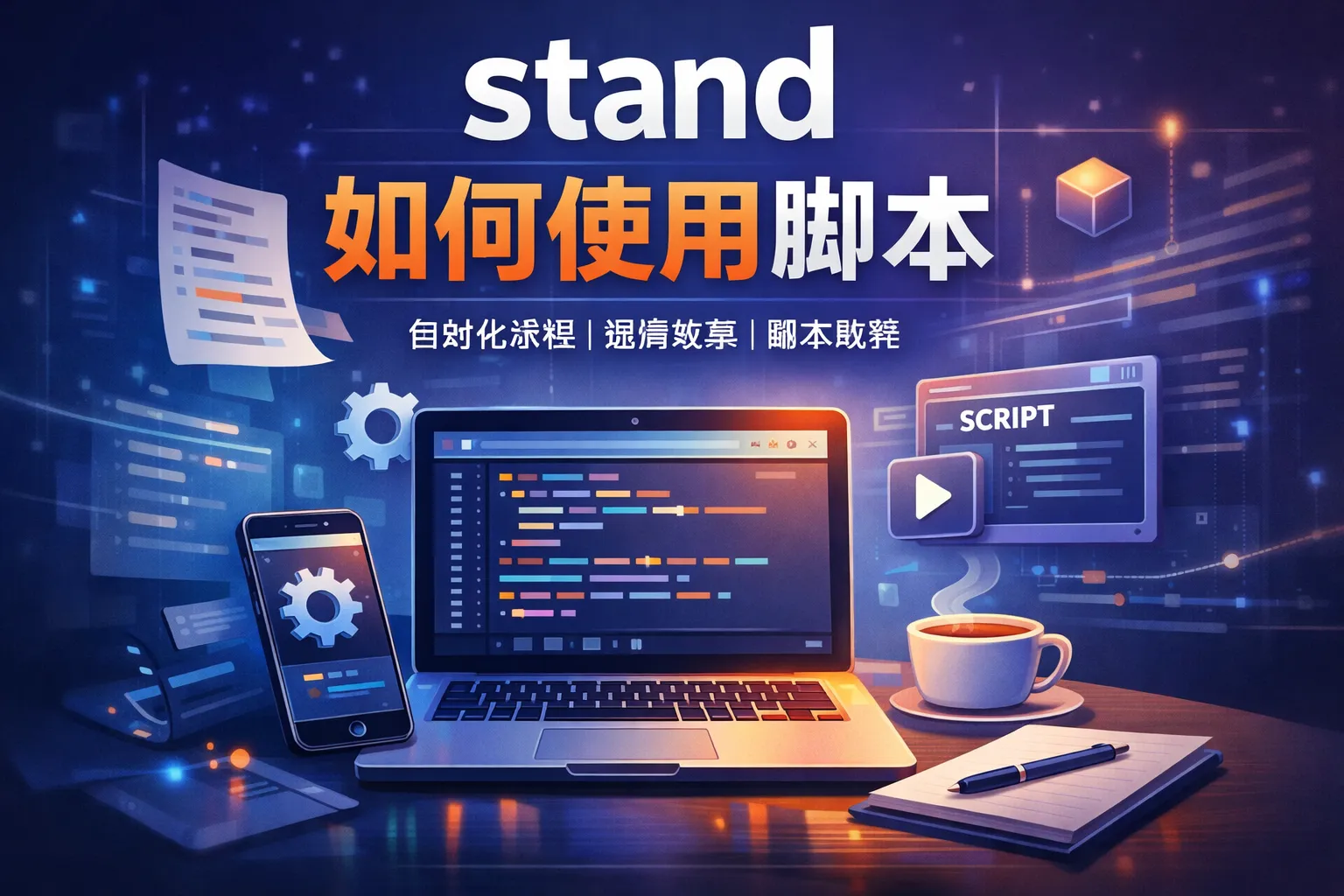 stand如何使用脚本