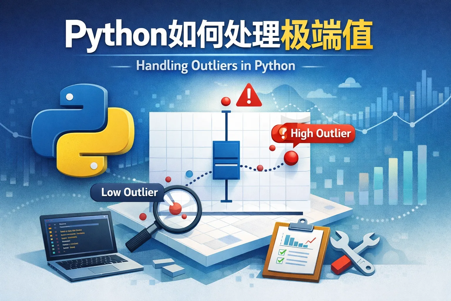python如何处理极端值