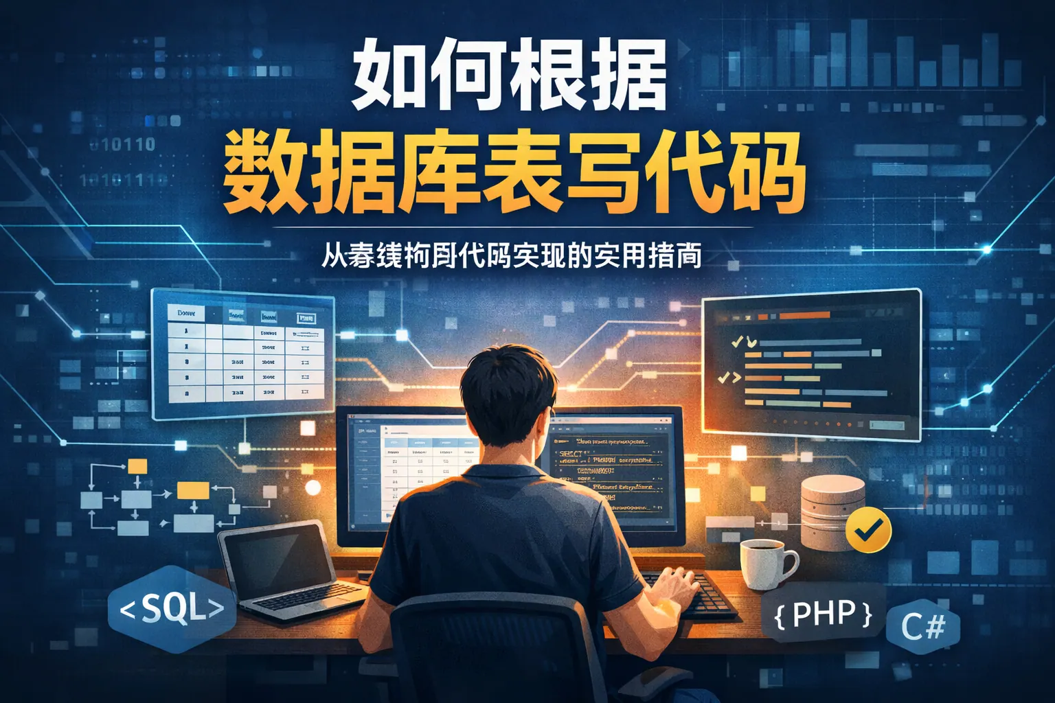 如何根据数据库表写代码