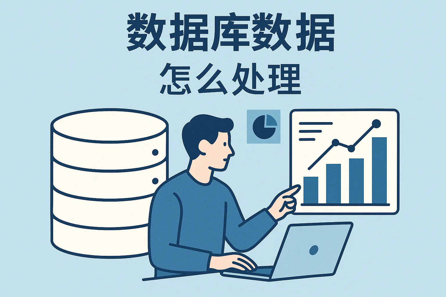 数据库数据怎么处理
