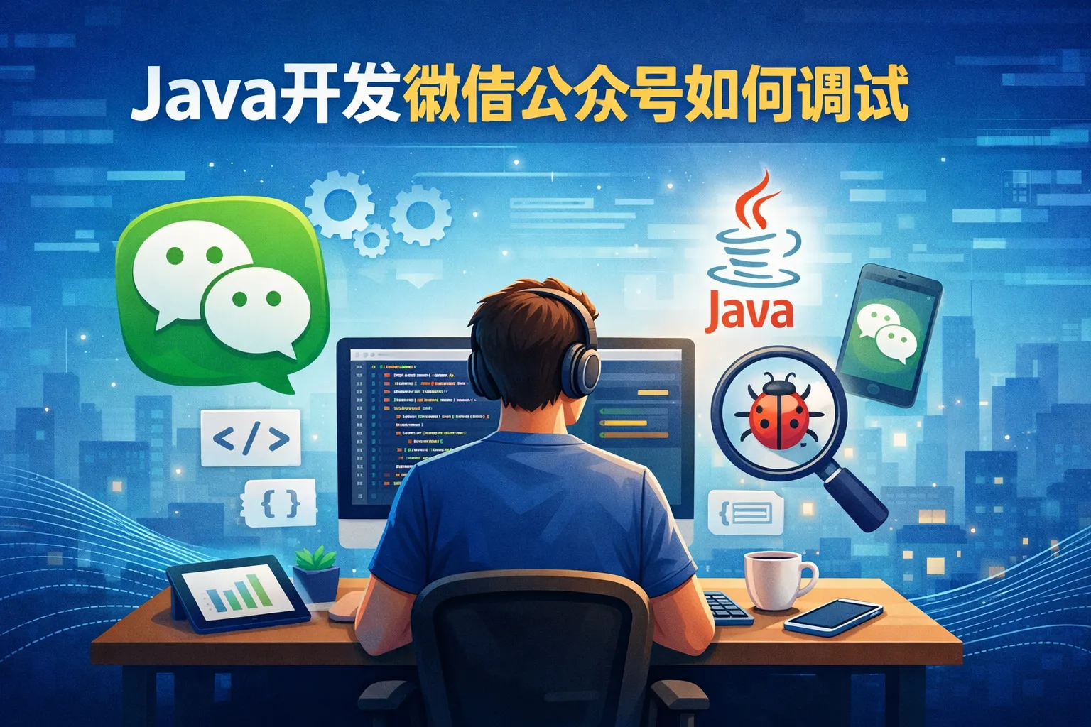java开发微信公众号如何调试