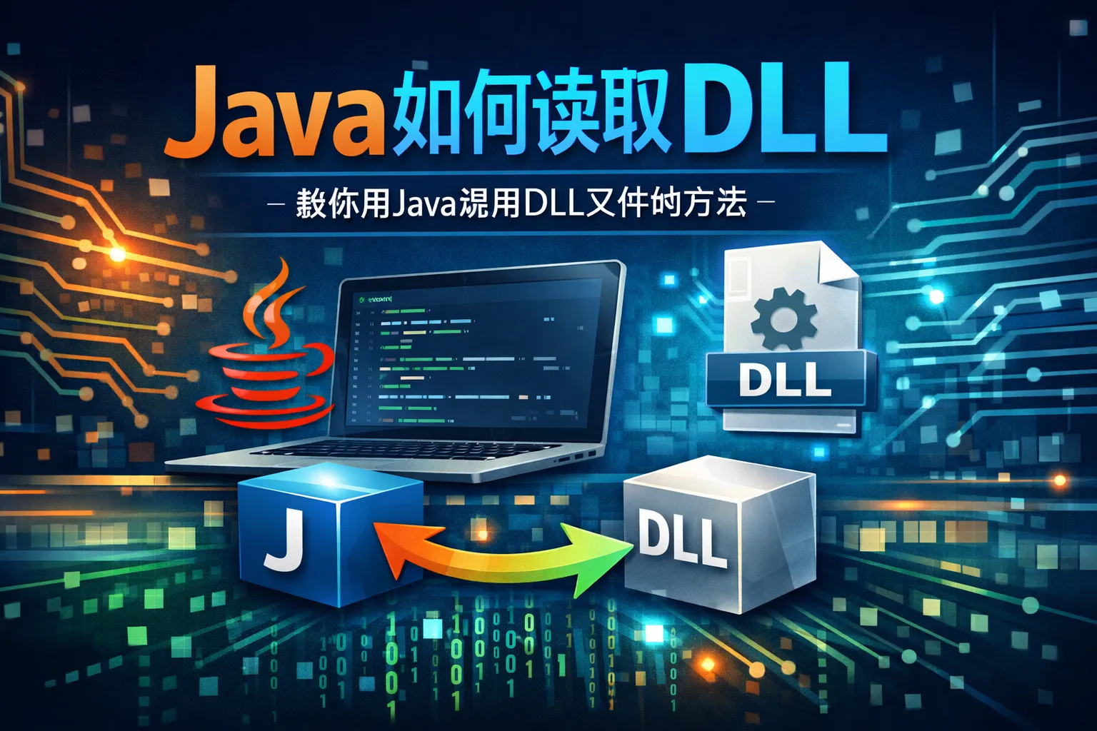 java如何读取dll