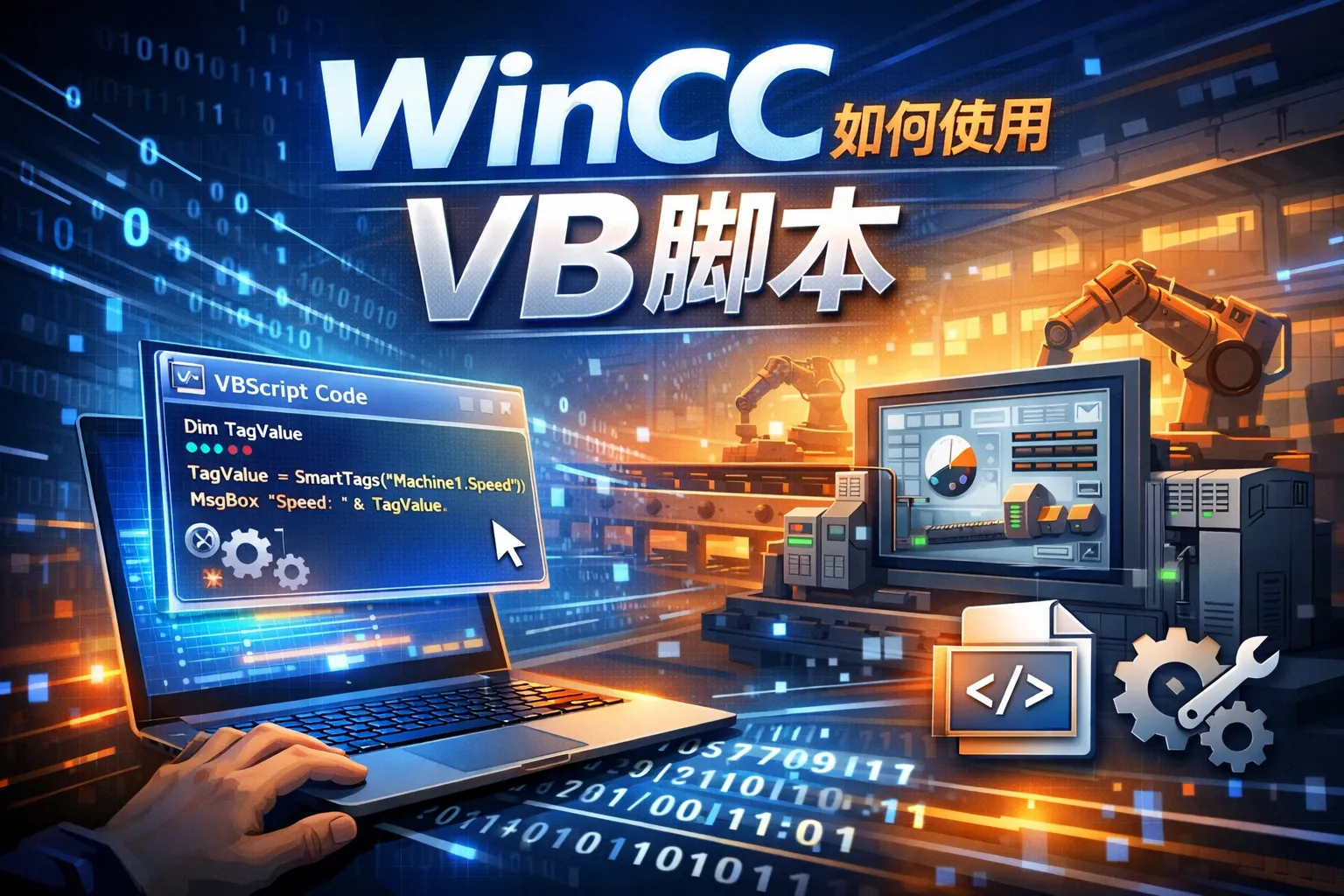 wincc如何使用vb脚本