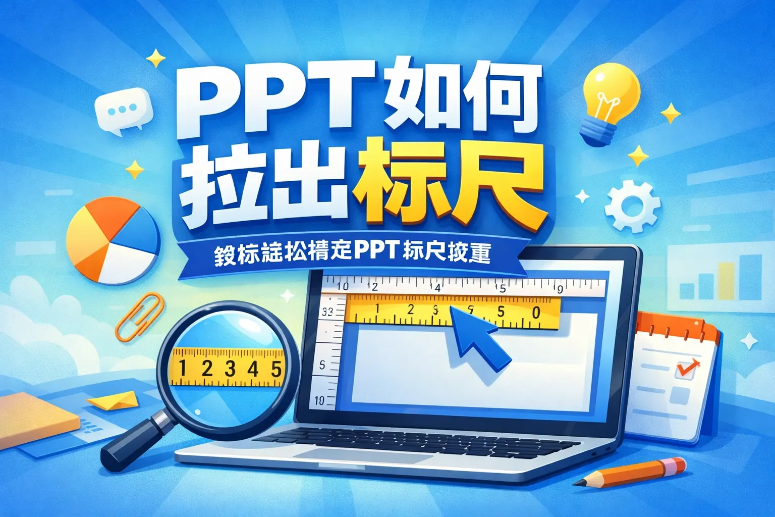 ppt如何拉出标尺