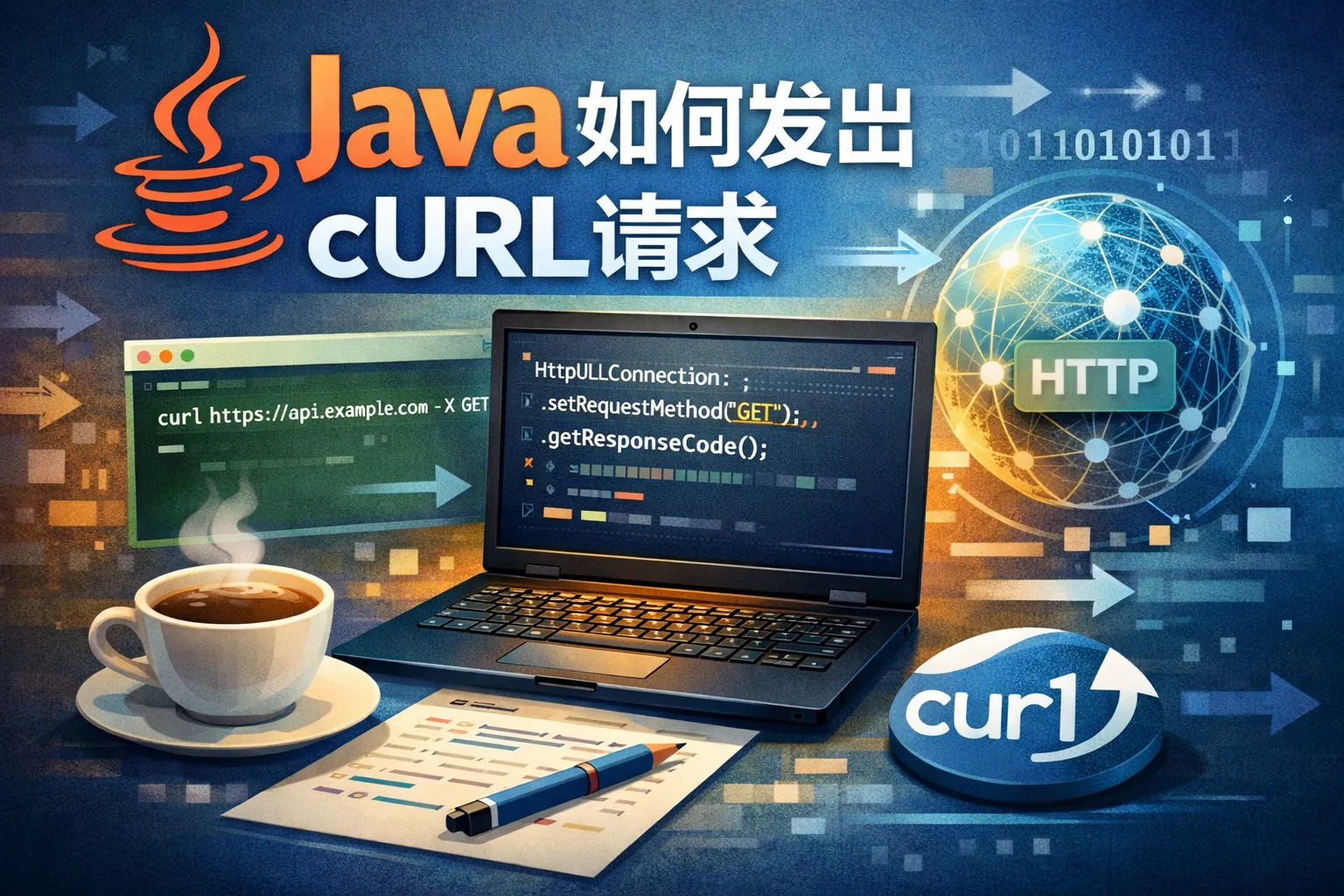 java如何发出curl请求