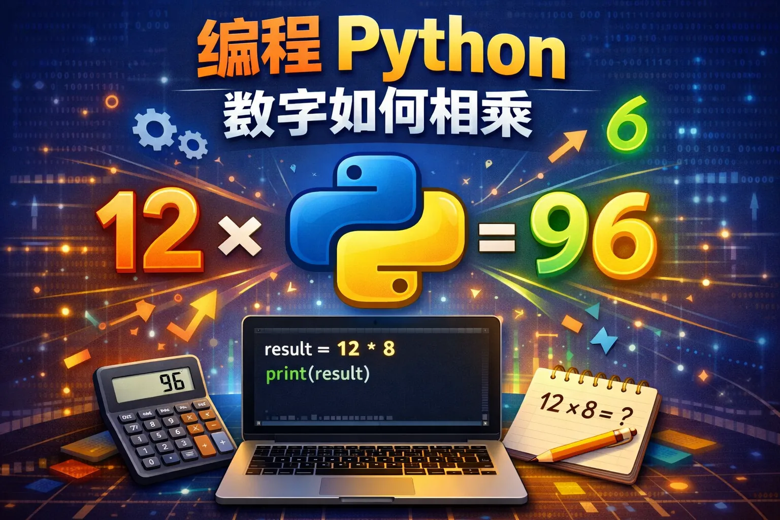 编程python数字如何相乘