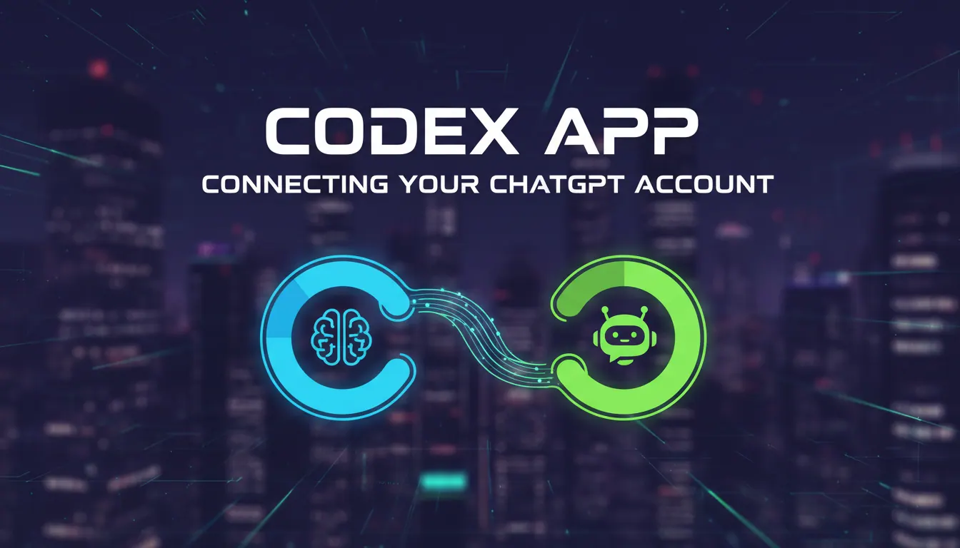 Codex App 怎么连接 ChatGPT 账号