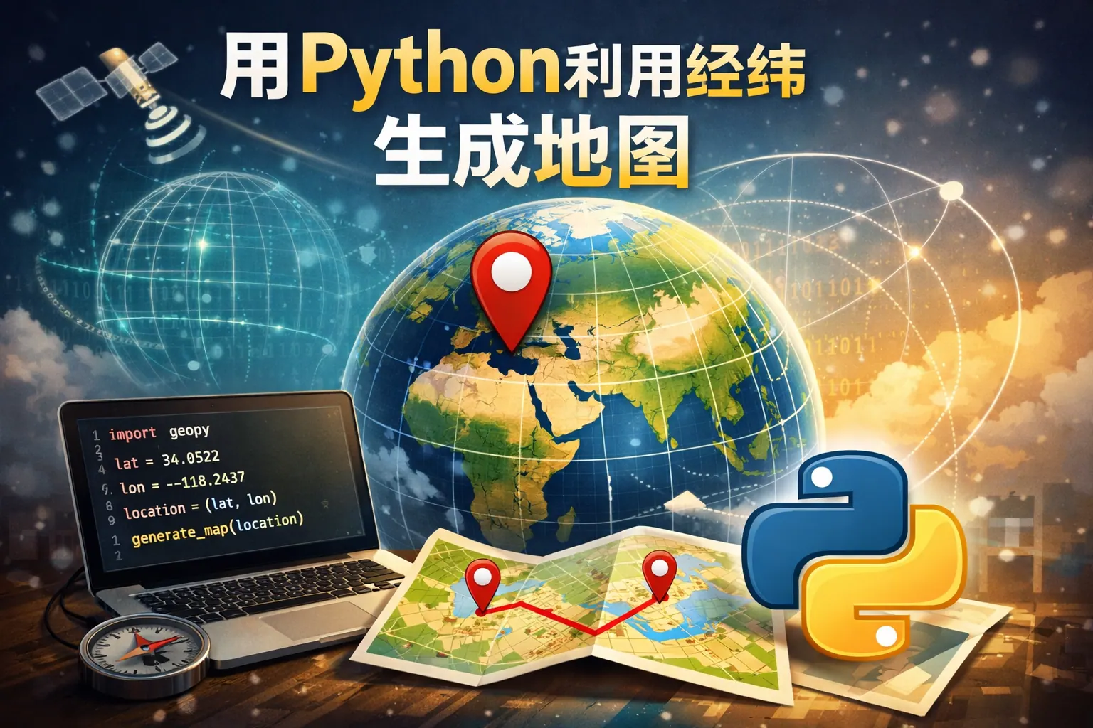 怎么用python利用经纬