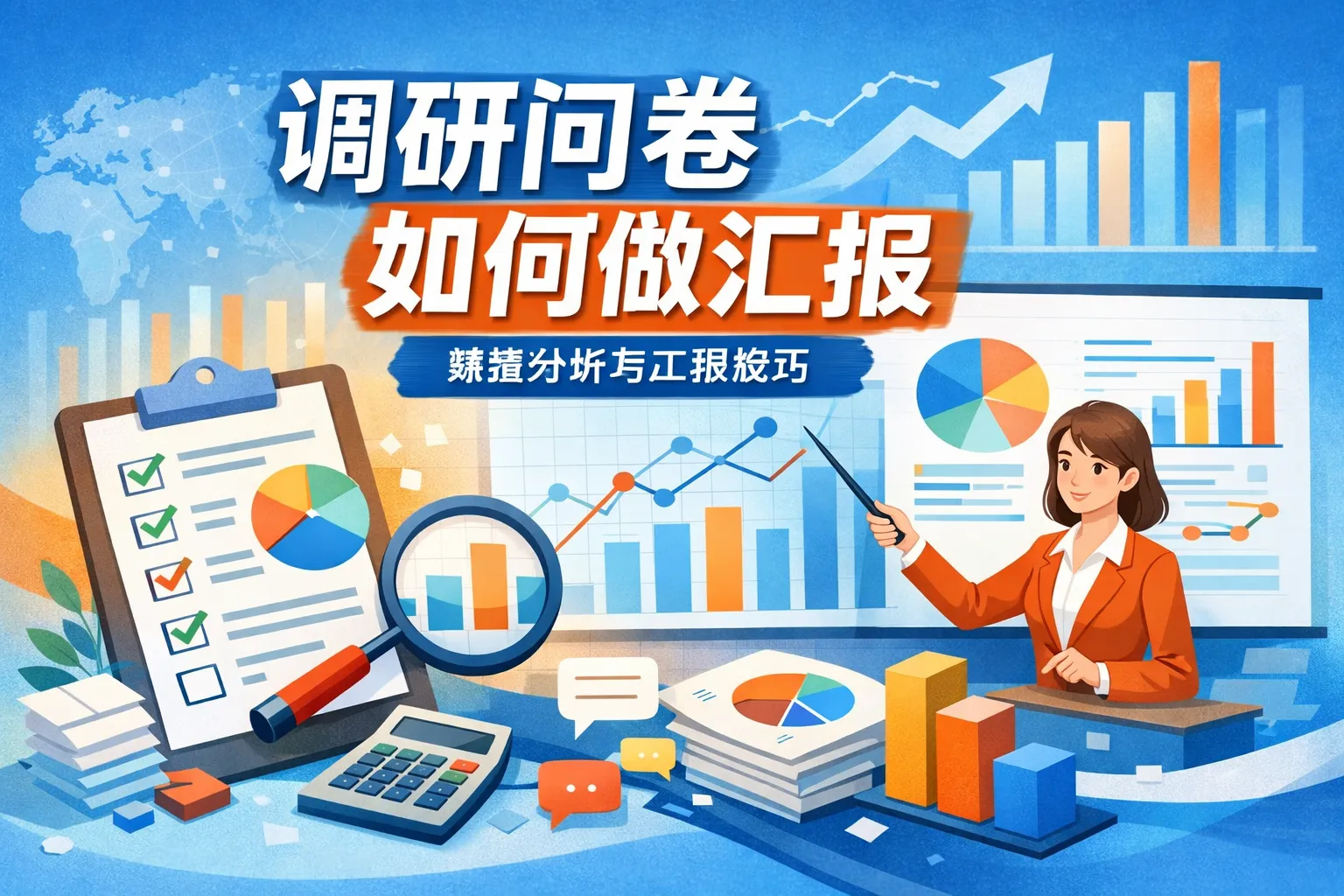 调研问卷如何做汇报