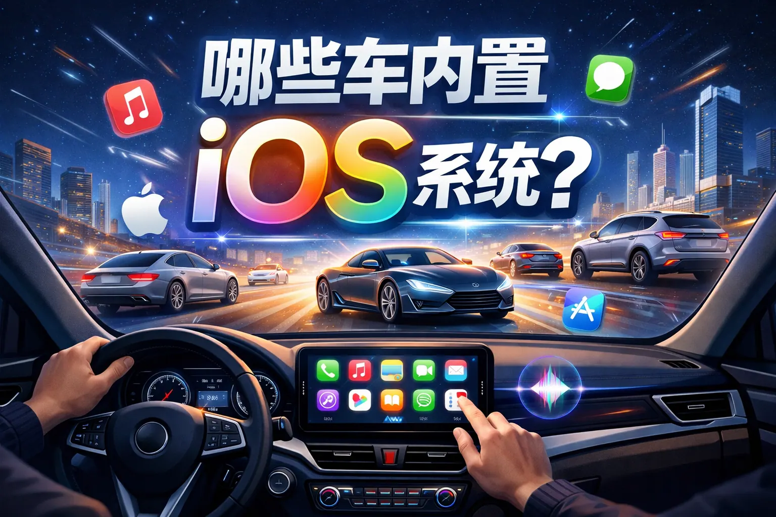 哪些车内置ios系统