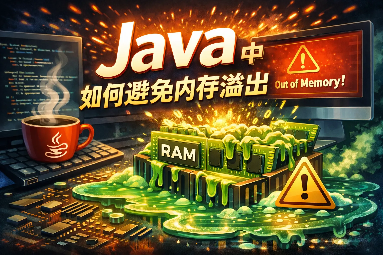 java中如何避免内存溢出