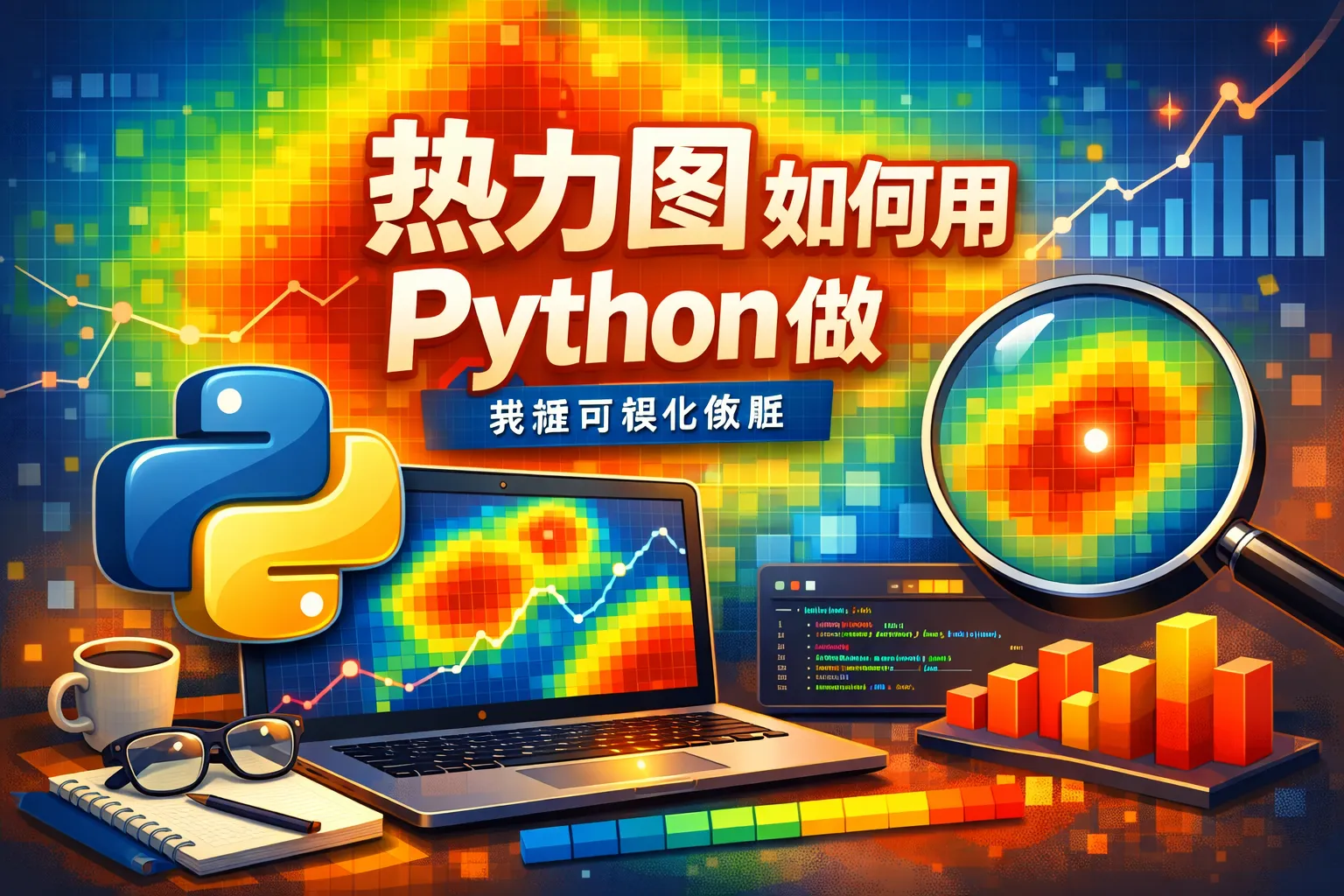 热力图如何用python做