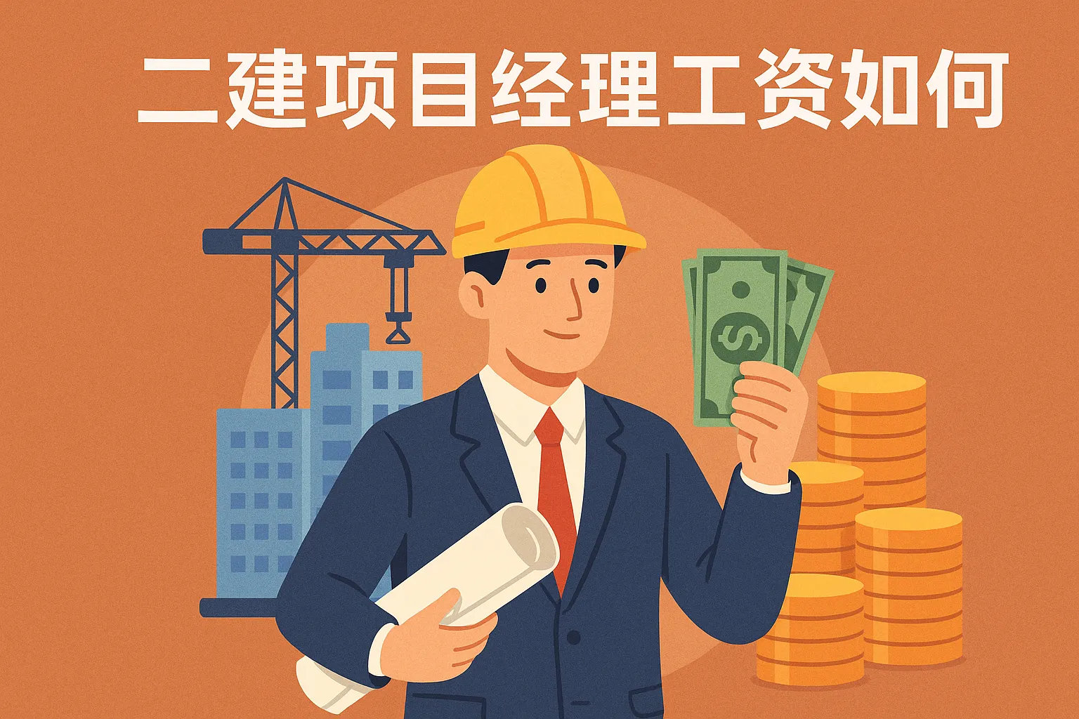 二建项目经理工资如何