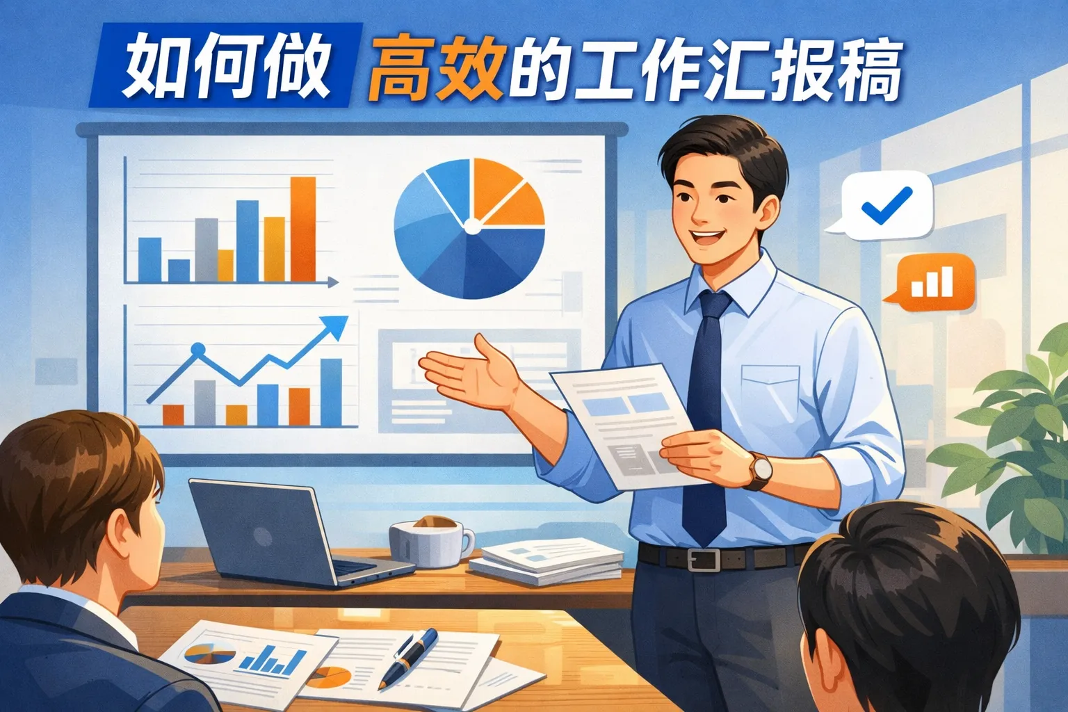 如何做高效的工作汇报稿