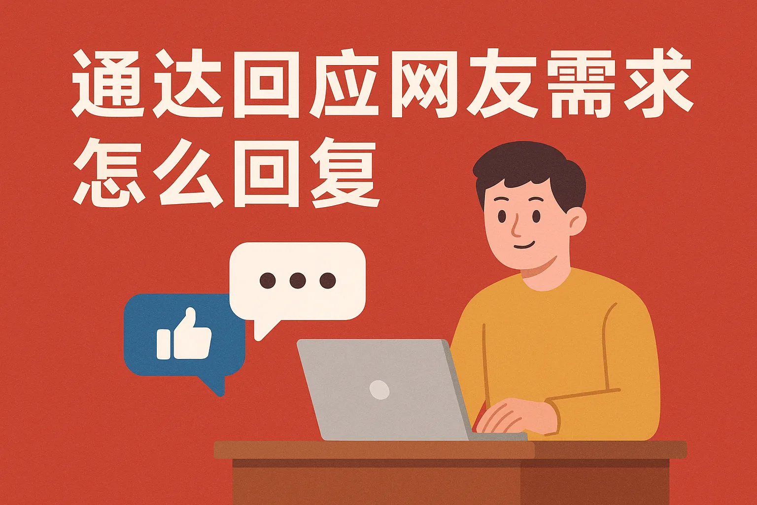 通达回应网友需求怎么回复