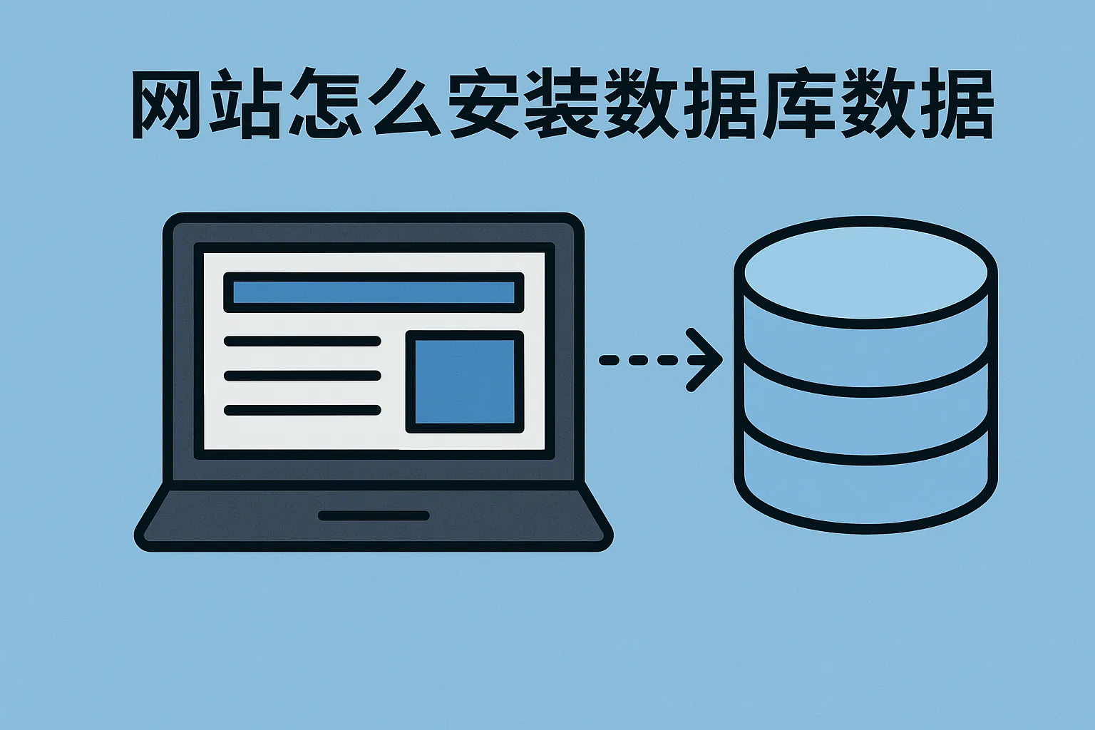 网站怎么安装数据库数据