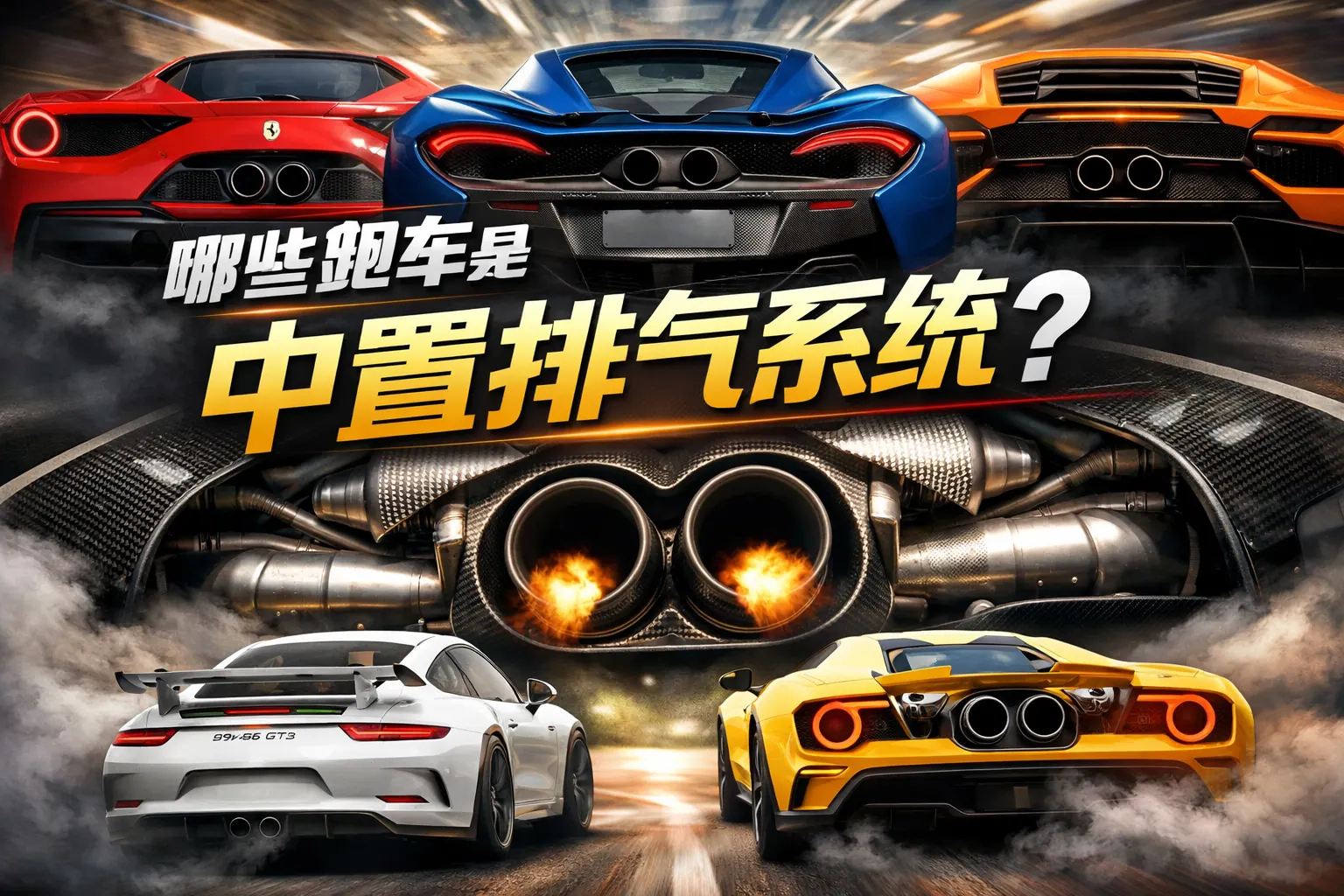 哪些跑车是中置排气系统