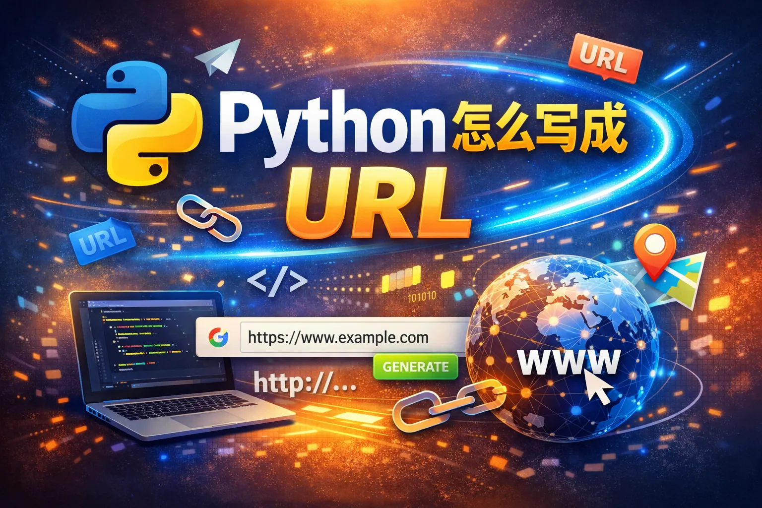 python怎么写成url