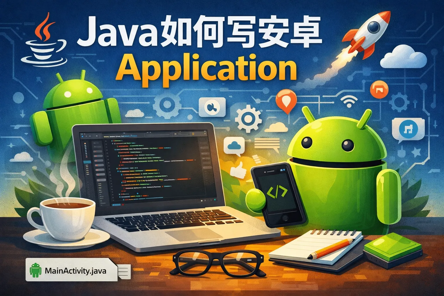 java如何写安卓application